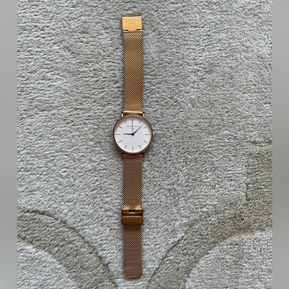 Rosefield Tribeca Rose Gold Mesh watch 33mm - Picture 2 of 10